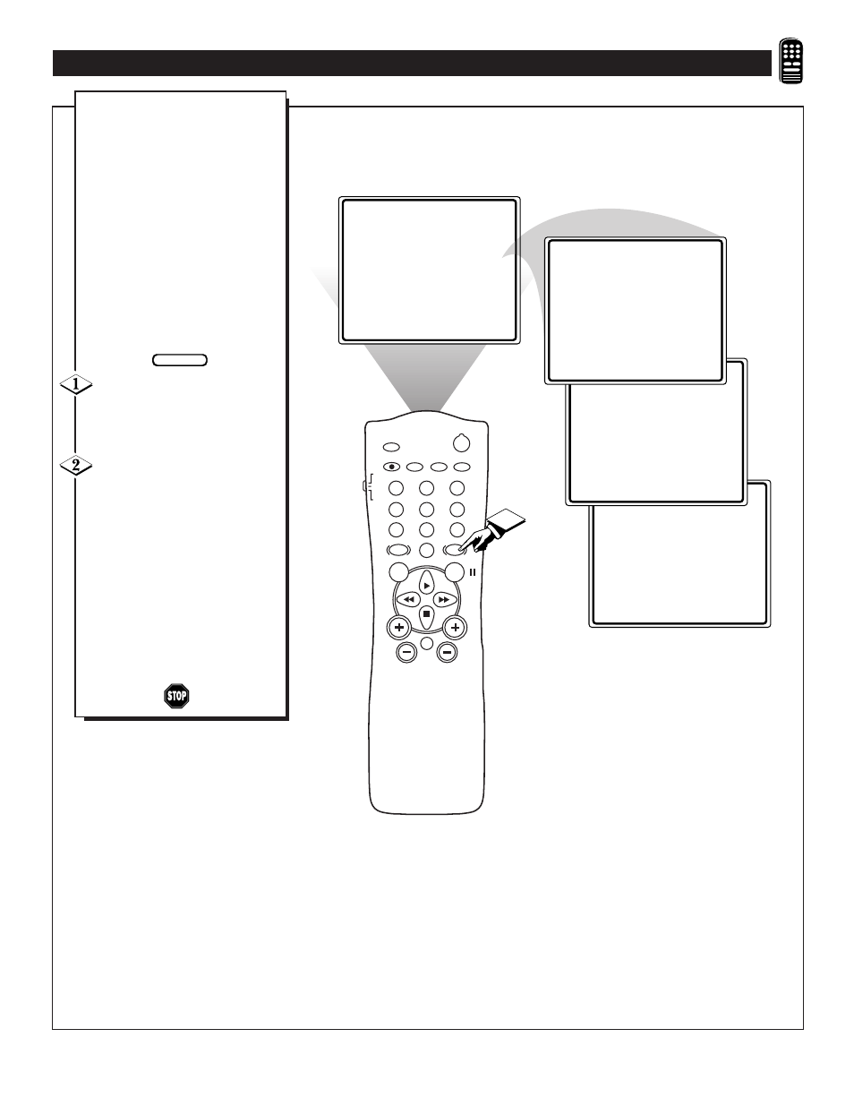 Sing the, Icture, Ontrol | Philips 20PT30B User Manual | Page 27 / 40