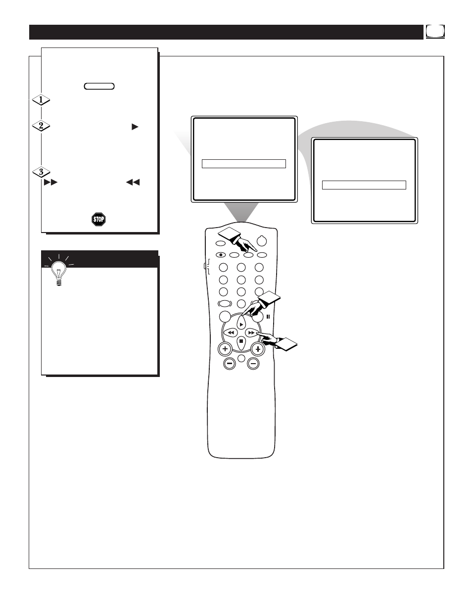 Ctivating the, Imer, Ontrol | Philips 20PT30B User Manual | Page 9 / 40