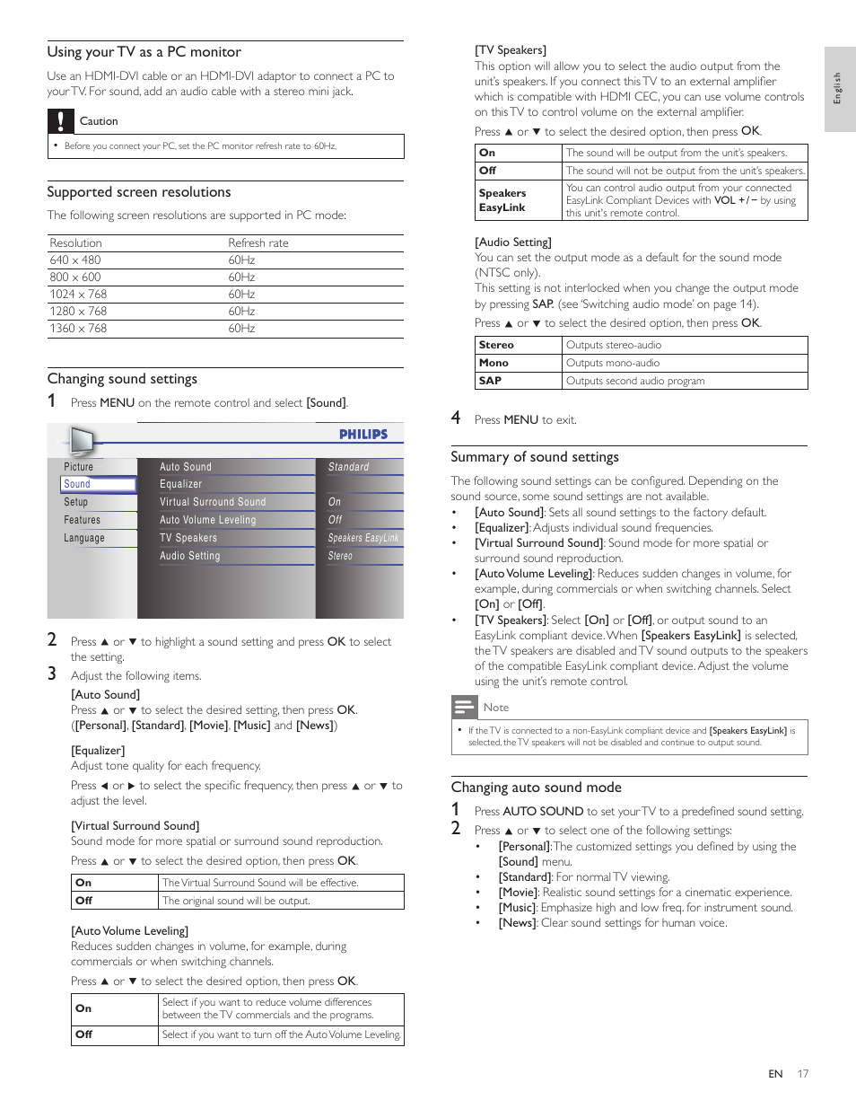 Philips 32PFL3505D-F7 User Manual | Page 18 / 34