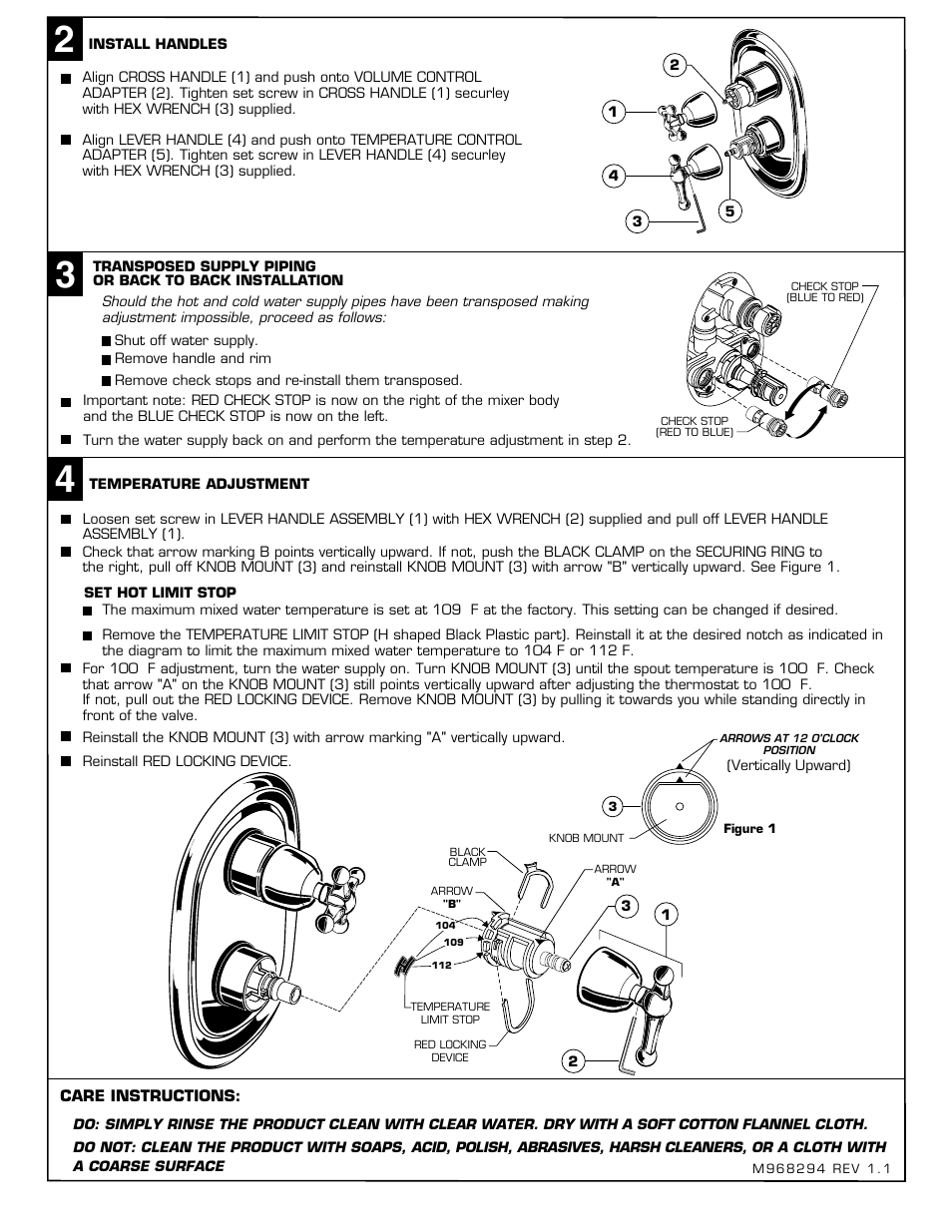 American Standard Enfield T373.740 User Manual | Page 2 / 6