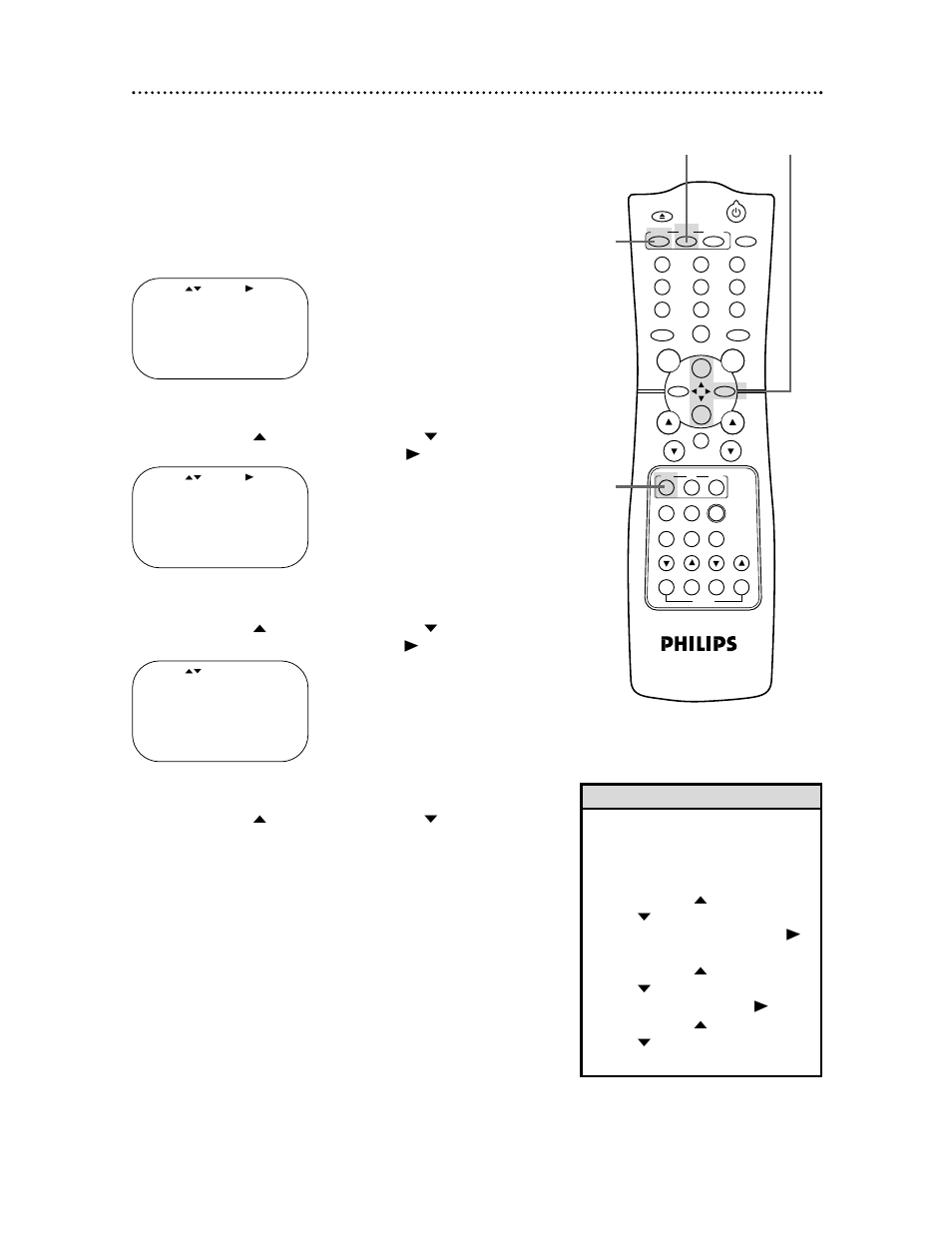 Language selection 15, Helpful hint | Philips VR674CAT User Manual | Page 15 / 65