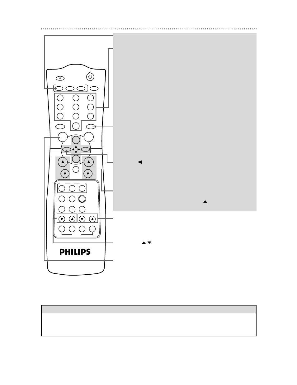 Remote control buttons (cont’d) 25, Helpful hints | Philips VR674CAT User Manual | Page 25 / 65