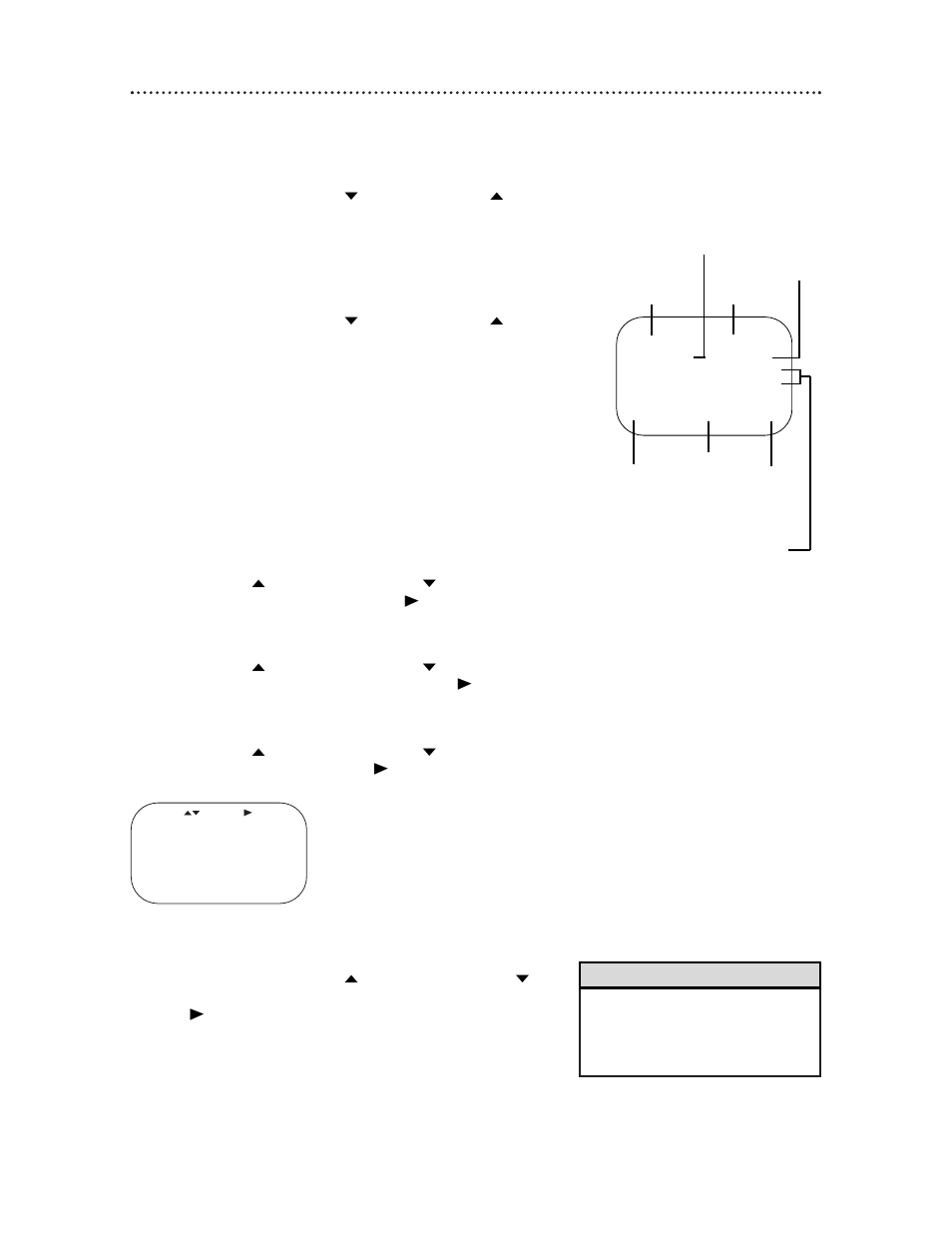 26 on-screen status displays | Philips VR674CAT User Manual | Page 26 / 65