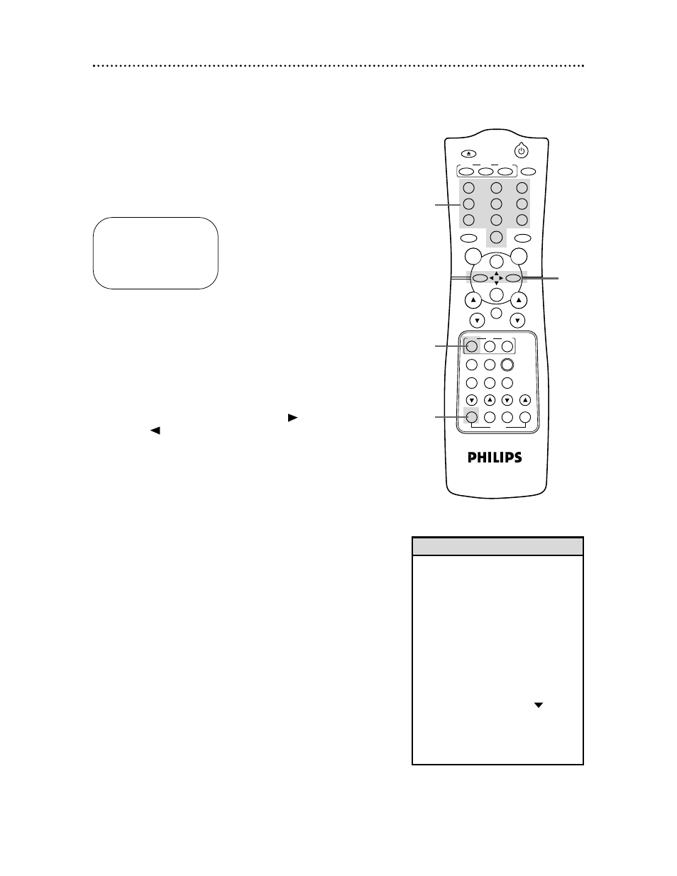 50 time search, Helpful hints | Philips VR674CAT User Manual | Page 50 / 65