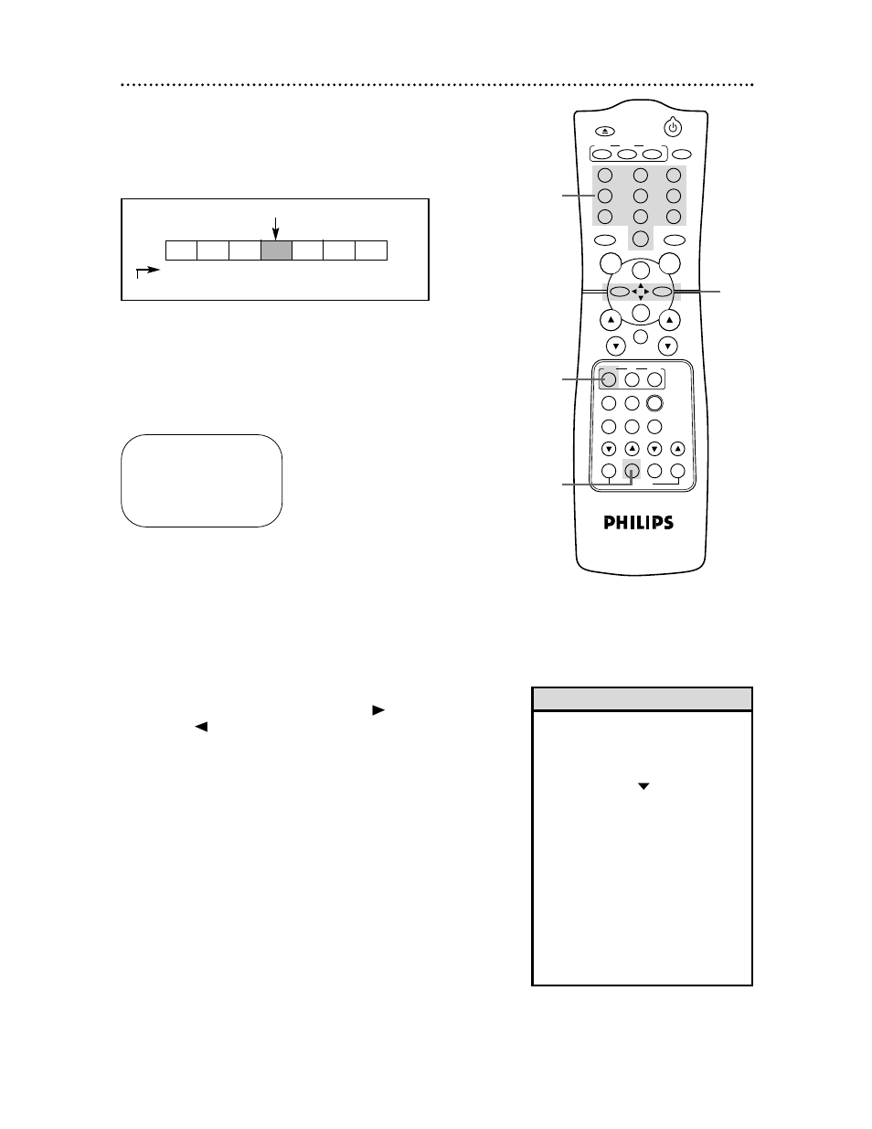 Index search 51, Helpful hints | Philips VR674CAT User Manual | Page 51 / 65