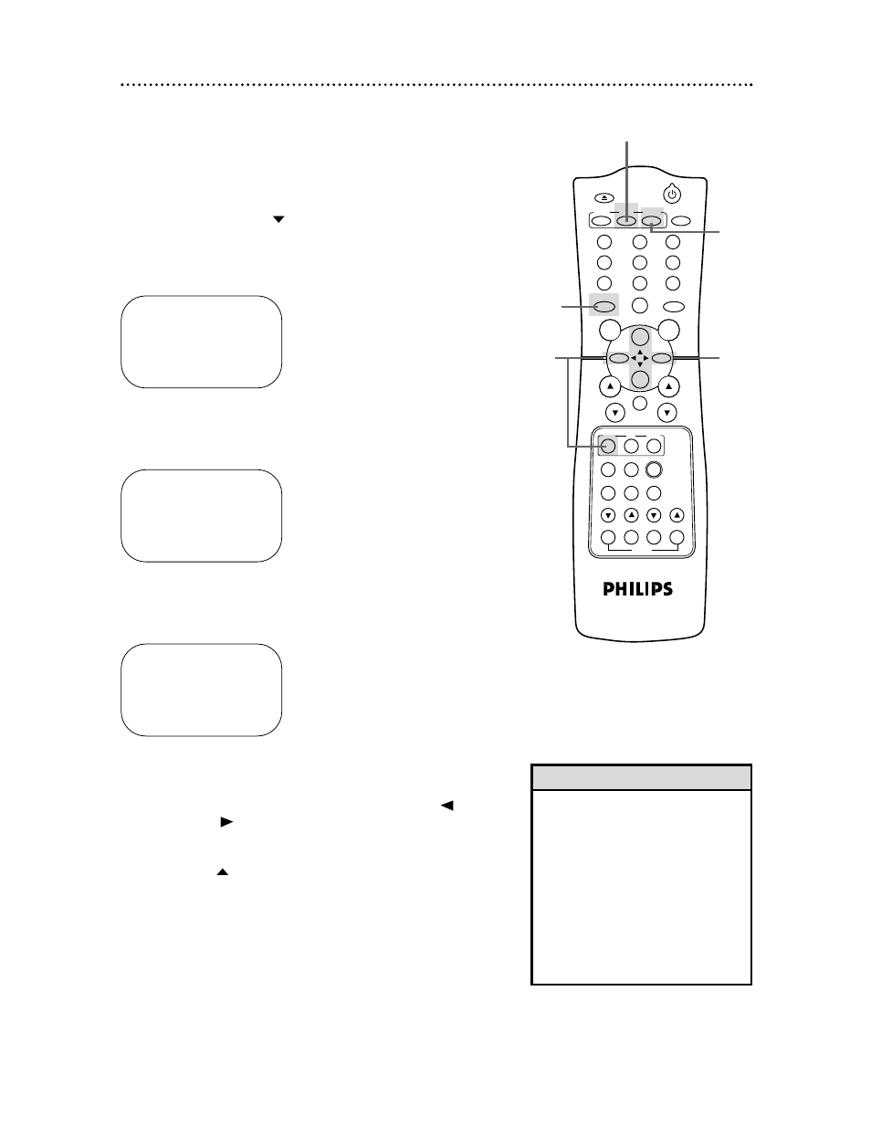 Helpful hints | Philips VR674CAT User Manual | Page 53 / 65