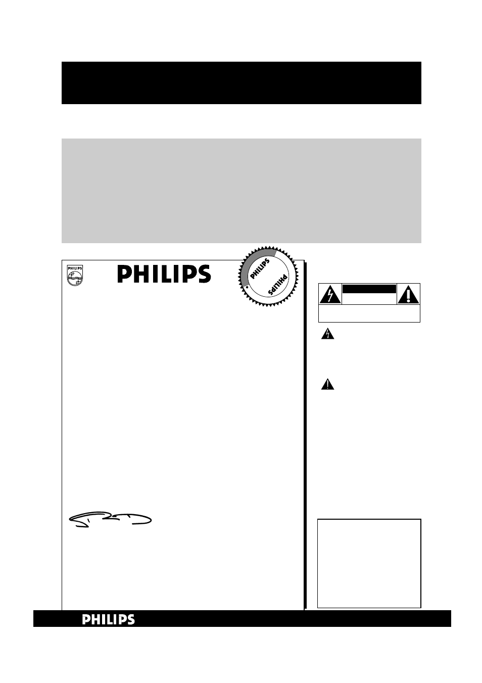 Safety, Warranty verification, Owner confirmation | Model registration, Hurry, Know these, Symbols, For customer use | Philips VR960BPH99 User Manual | Page 2 / 71
