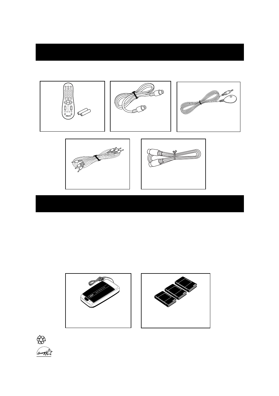 Upplied, Ccessories, Ptional | Philips VR960BPH99 User Manual | Page 71 / 71