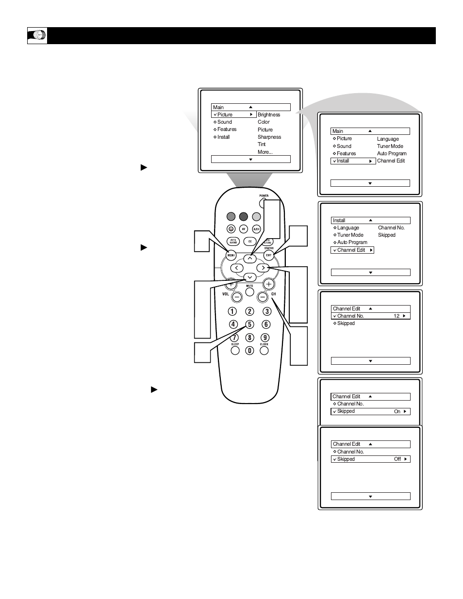 Philips 19PS35S User Manual | Page 14 / 40