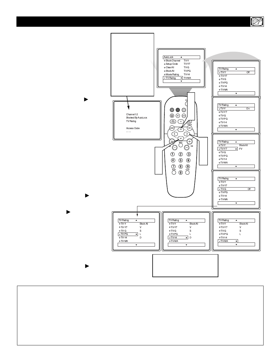 Tv r | Philips 19PS35S User Manual | Page 27 / 40