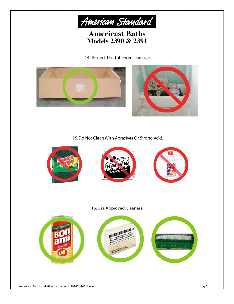 American Standard 2390.202 User Manual | Page 11 / 12