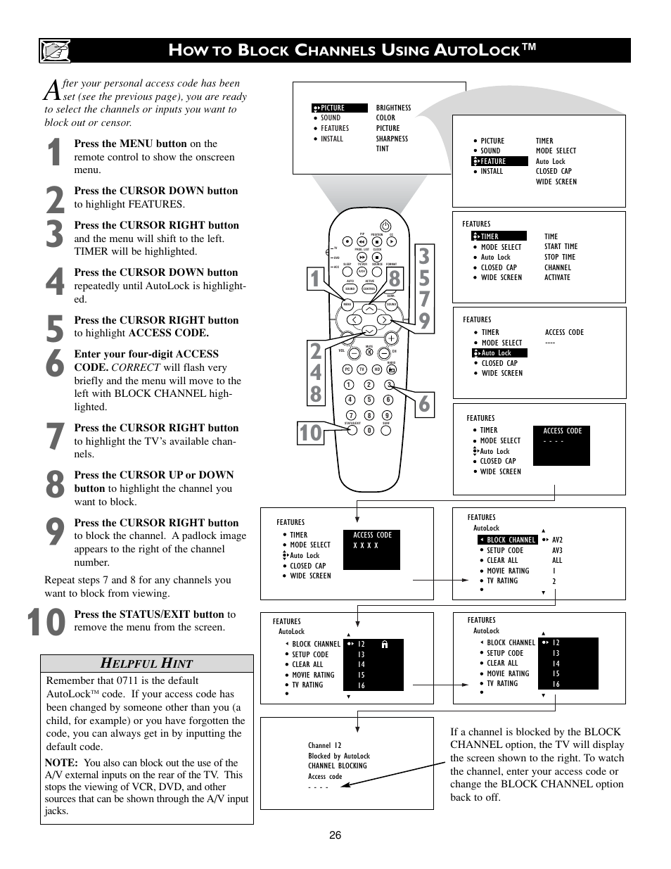 Philips 17PF9936-37 User Manual | Page 26 / 64