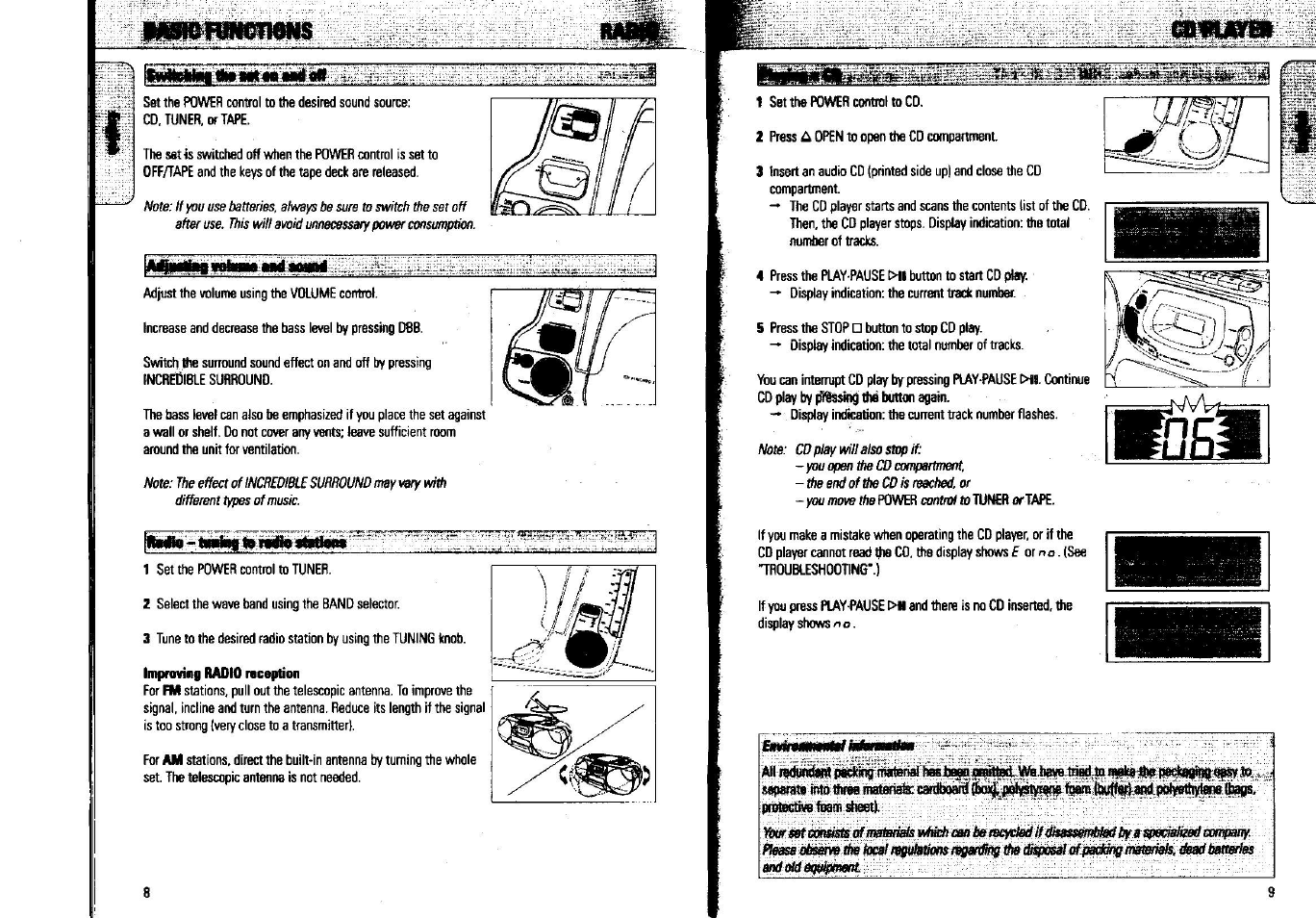 Philips AZ1202-17 User Manual | Page 4 / 7