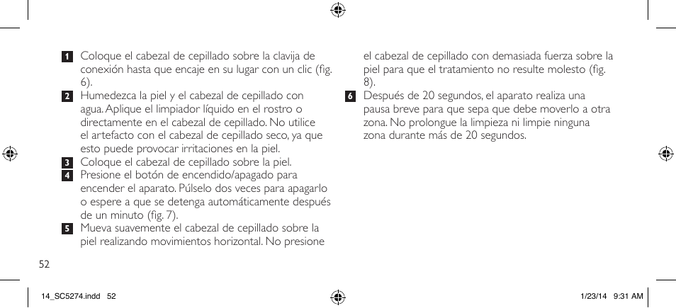 Philips SC5274-10 User Manual | Page 54 / 64