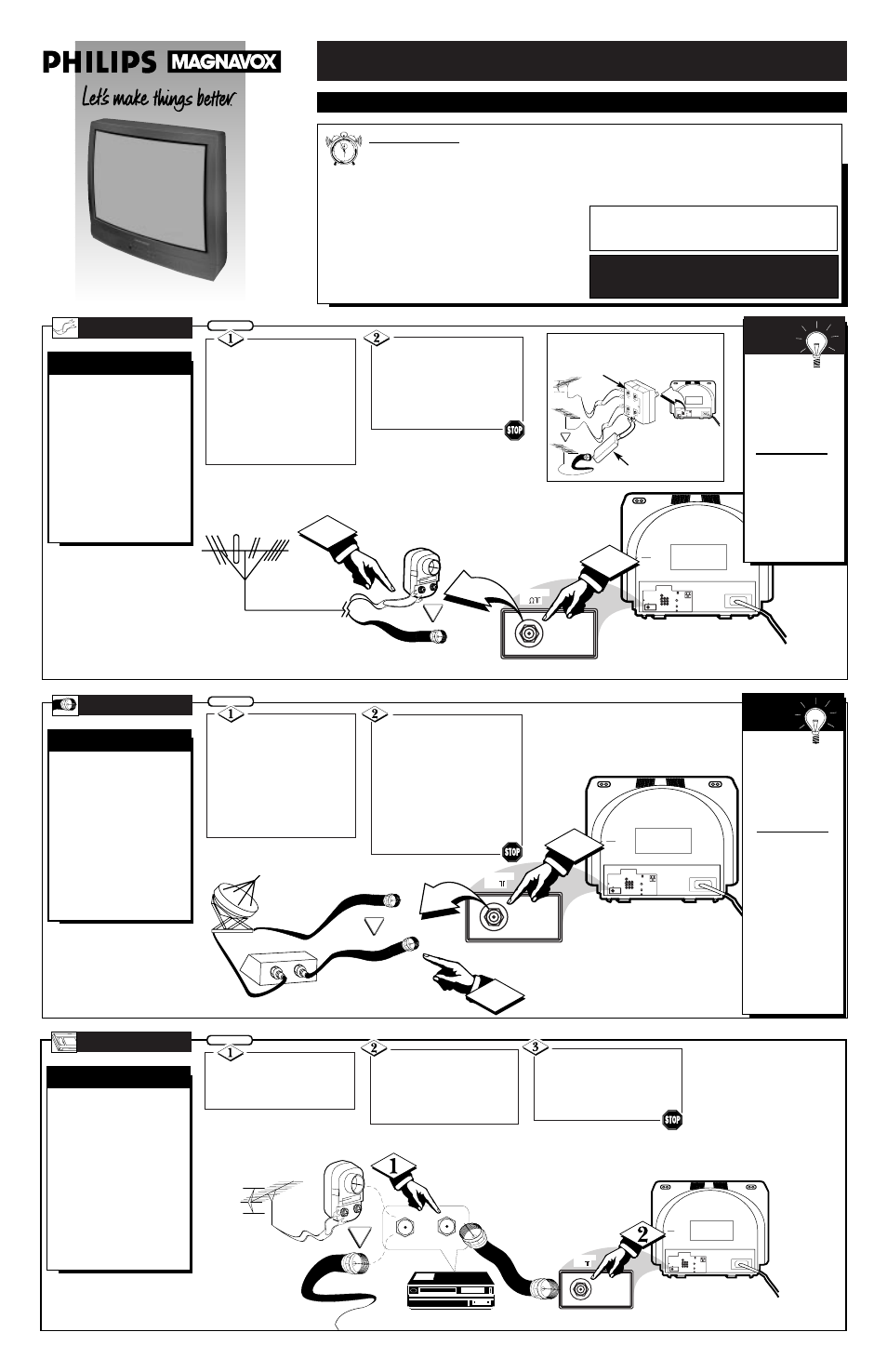 Philips TS3259C User Manual | 4 pages