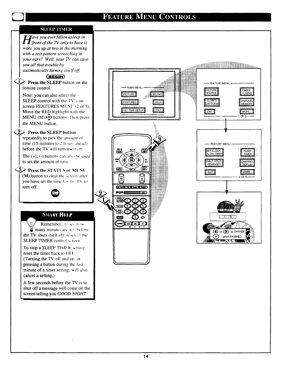 Eature, Ontrols, Jl jl | Philips MX3690B User Manual | Page 14 / 48