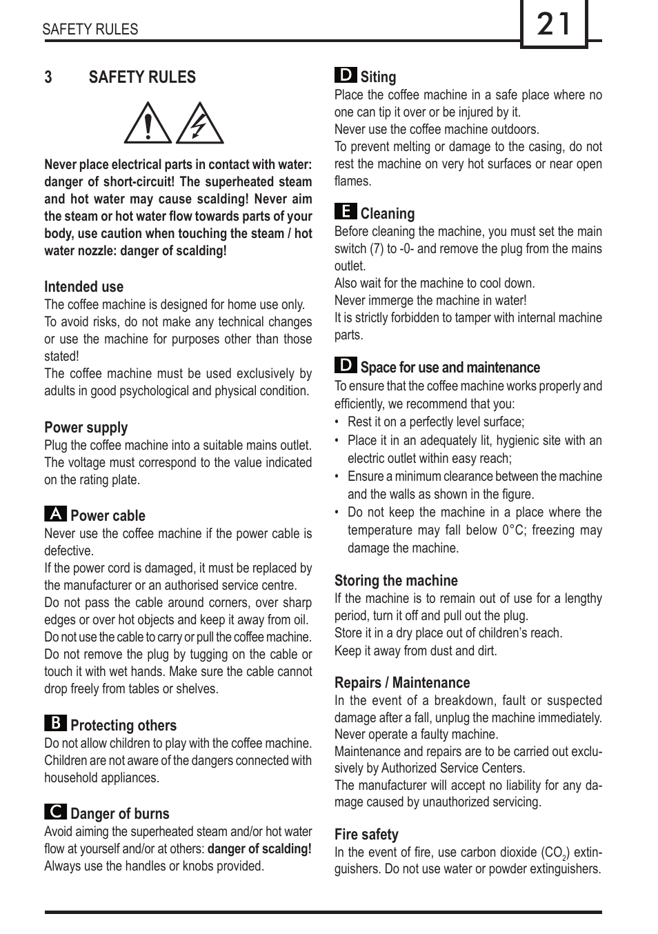 Philips 740909008 User Manual | Page 21 / 92