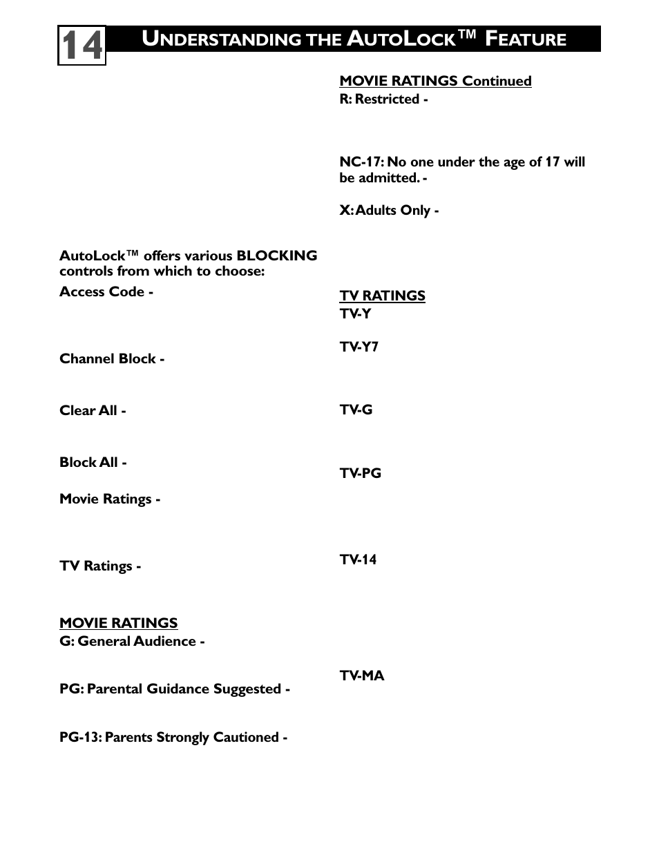 Philips 14RF50S-71 User Manual | Page 18 / 36