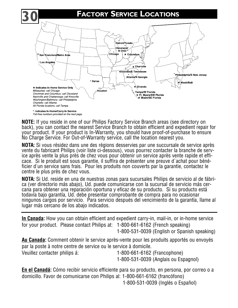 Philips 14RF50S-71 User Manual | Page 34 / 36