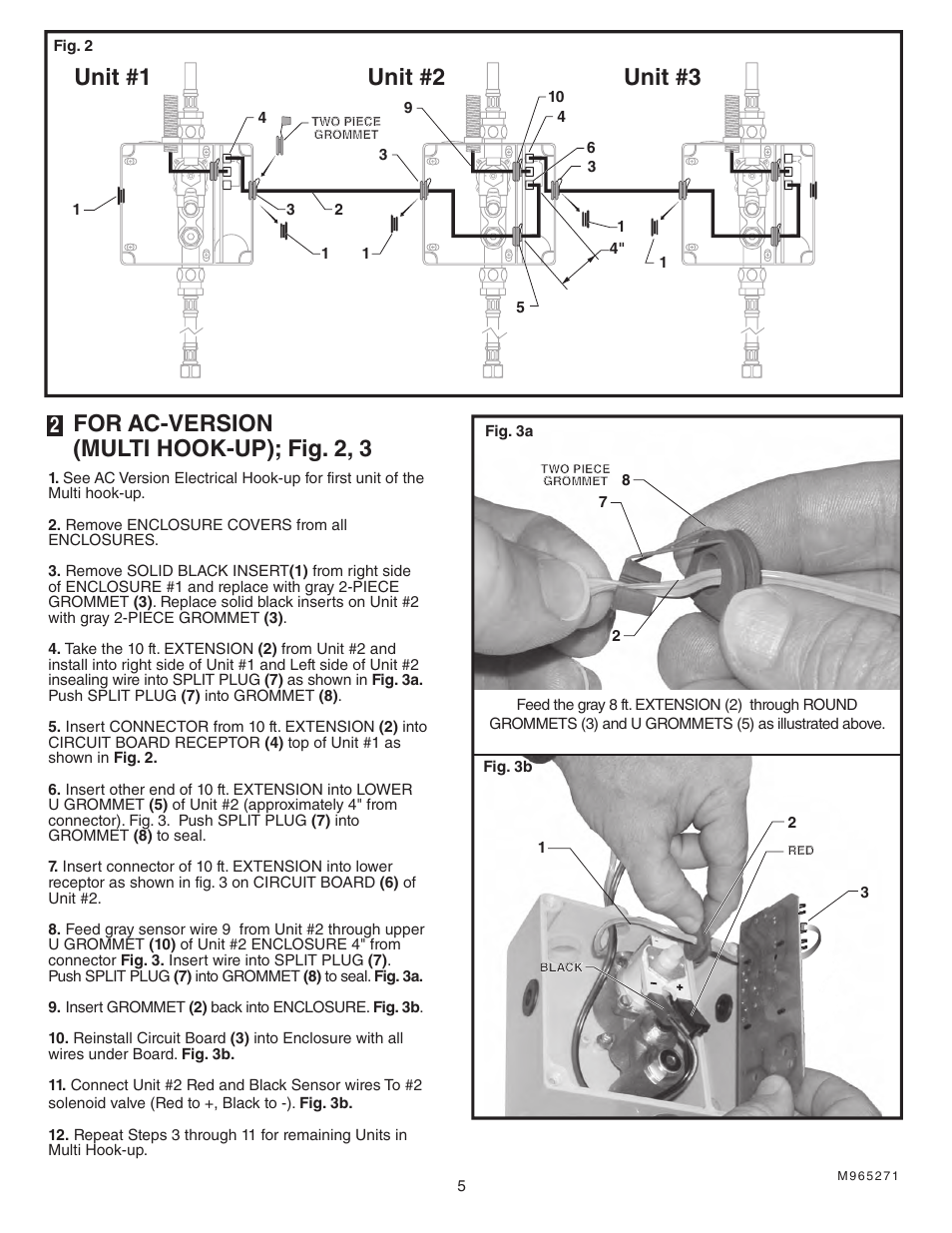 American Standard SELECTRONIC Hard-Wired AC Powered ICU Lavatory Proximity Faucet 6059.193 User Manual | Page 6 / 9