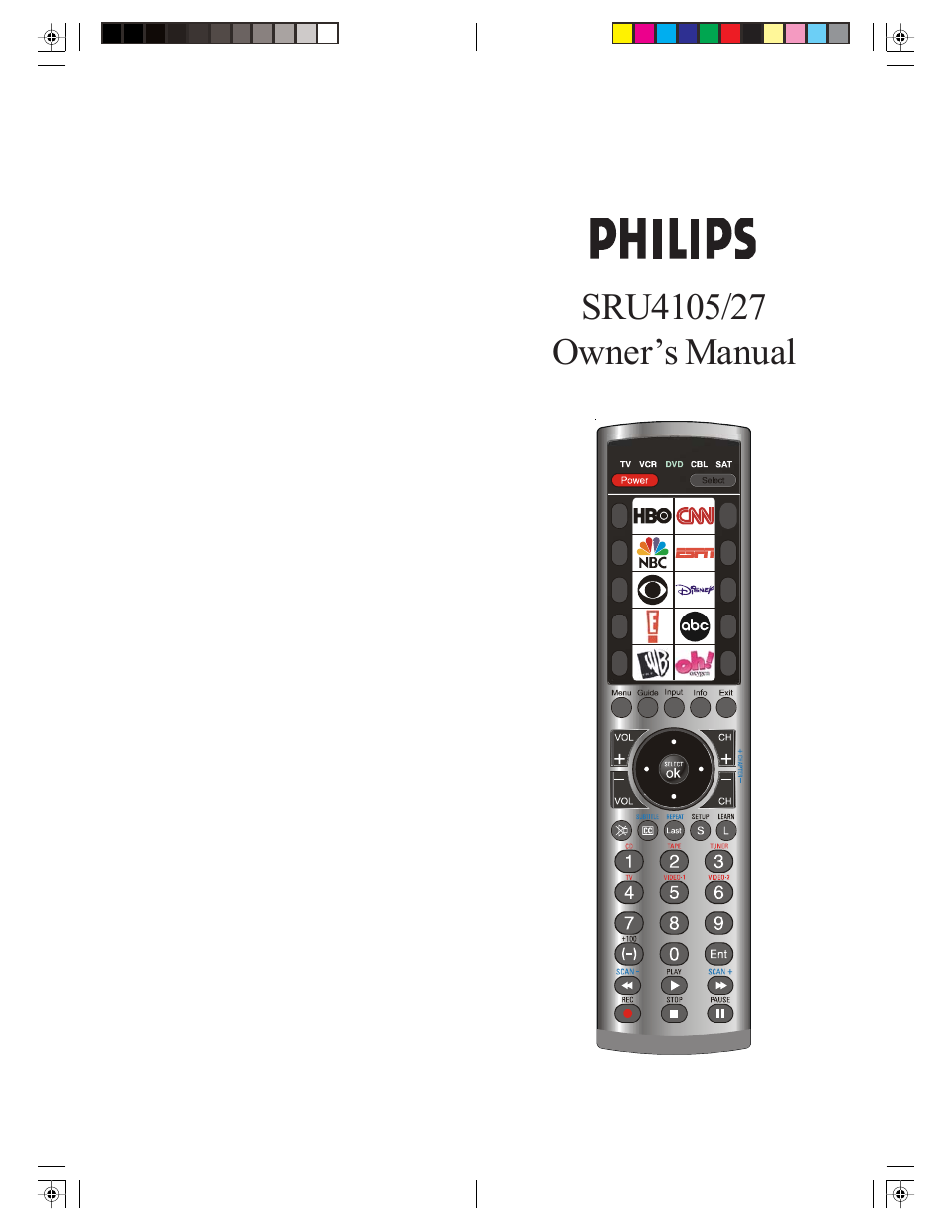 Philips SRU4105-27 User Manual | 33 pages