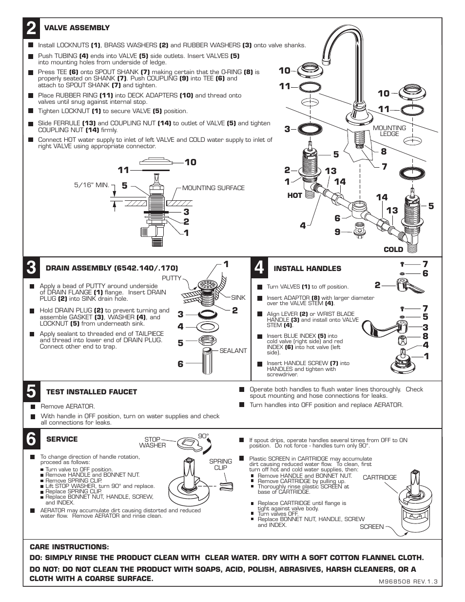 American Standard MONTERREY 6540.175 User Manual | Page 2 / 2