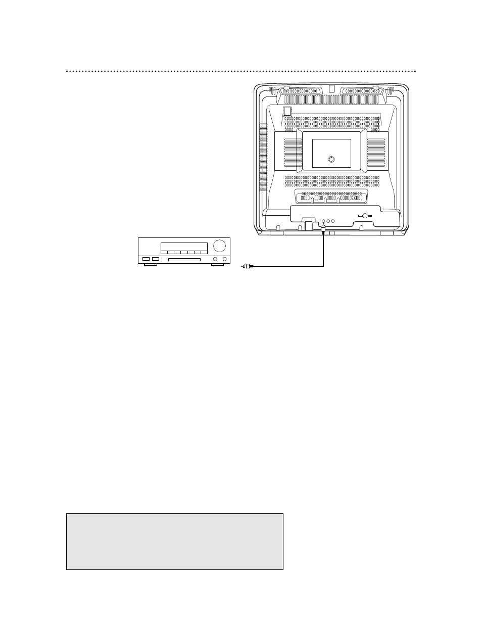 10 optional connections (cont’d) | Philips CDV19BPH User Manual | Page 10 / 60