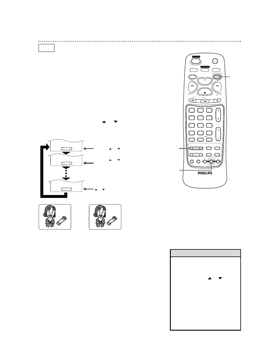 Subtitle language 41, Helpful hints | Philips CDV19BPH User Manual | Page 41 / 60