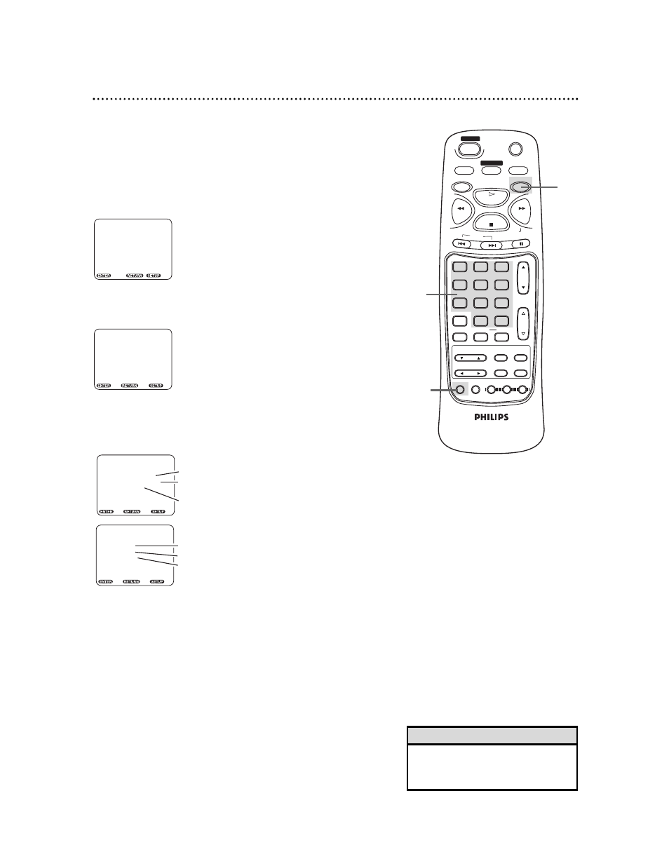 Video settings 51, Helpful hint | Philips CDV19BPH User Manual | Page 51 / 60