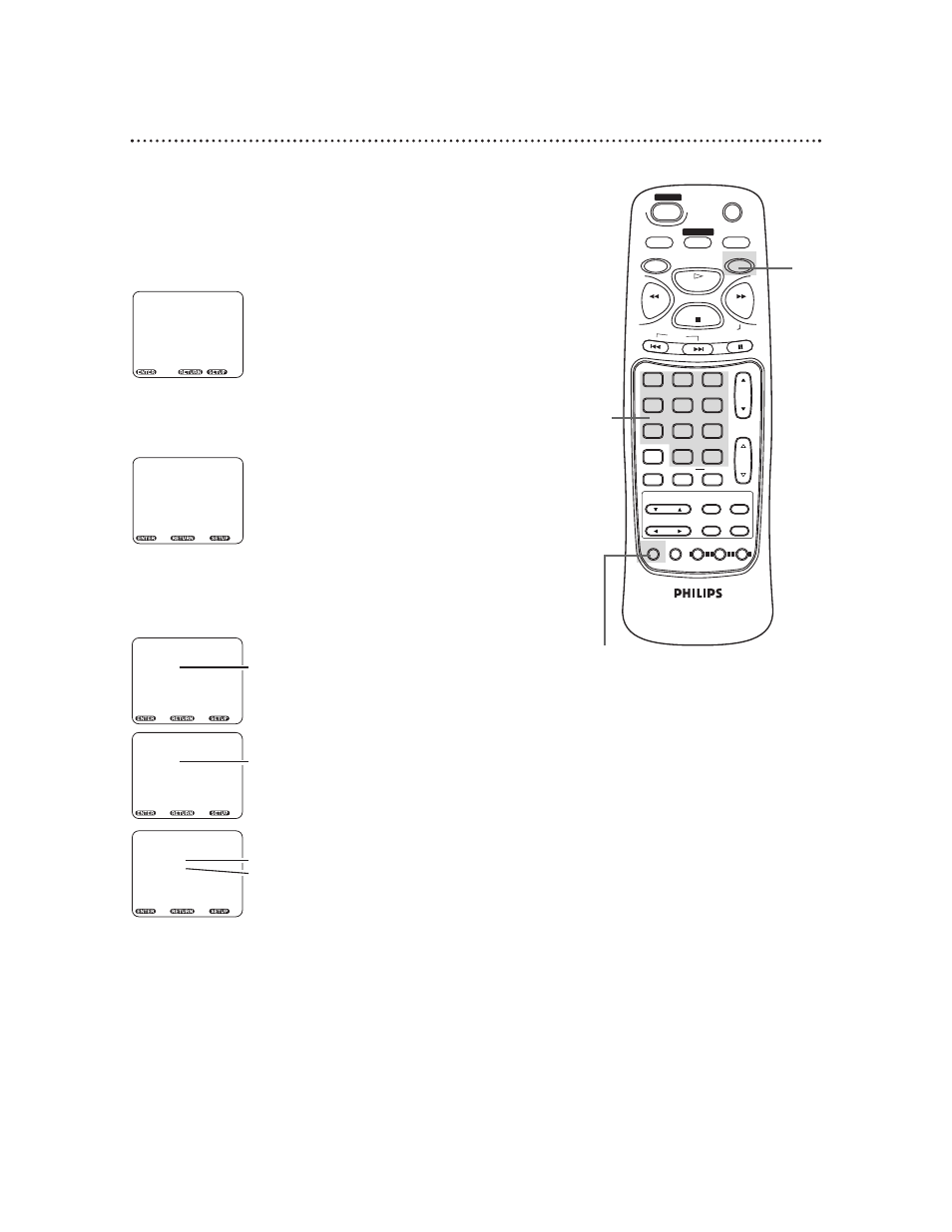 52 other menu settings | Philips CDV19BPH User Manual | Page 52 / 60