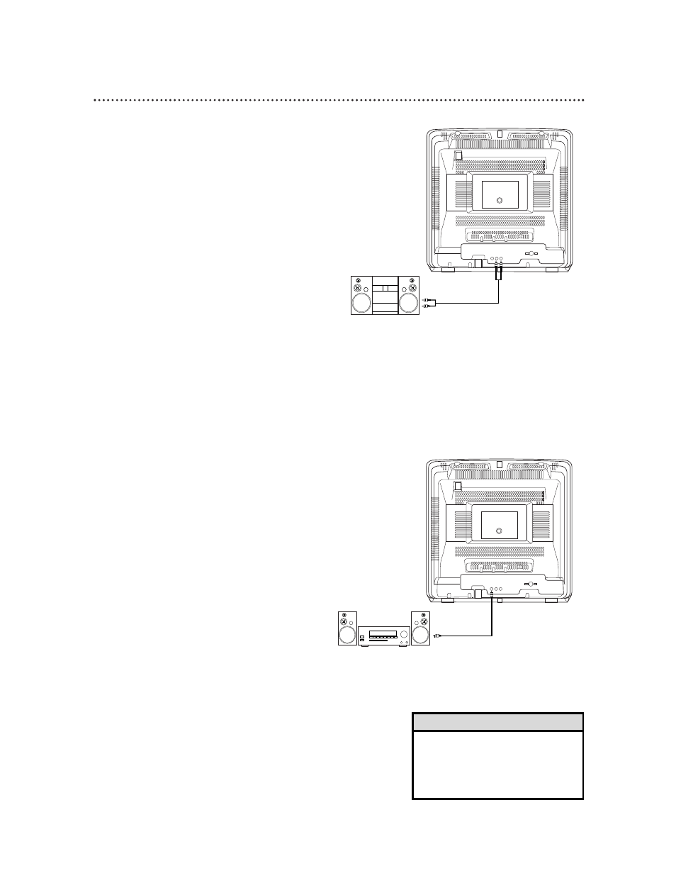 Optional connections 9 | Philips CDV19BPH User Manual | Page 9 / 60