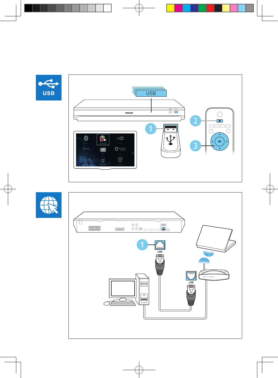 Philips HTB5544D-F7 User Manual | Page 13 / 57