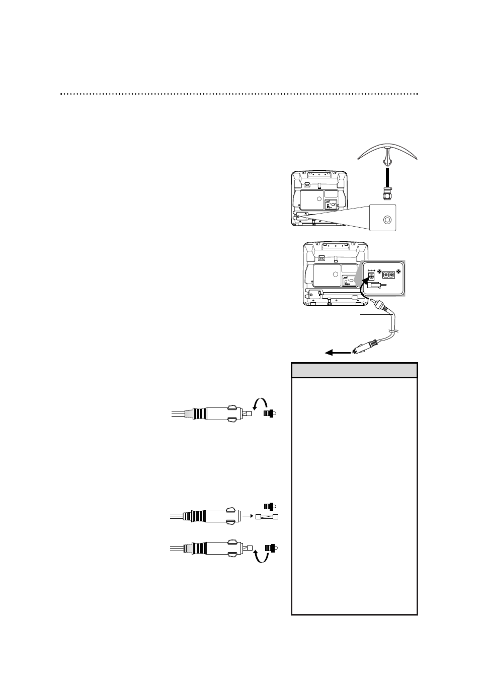 8 hooking up the tv/vcr (cont’d) | Philips CCB092AT User Manual | Page 8 / 56