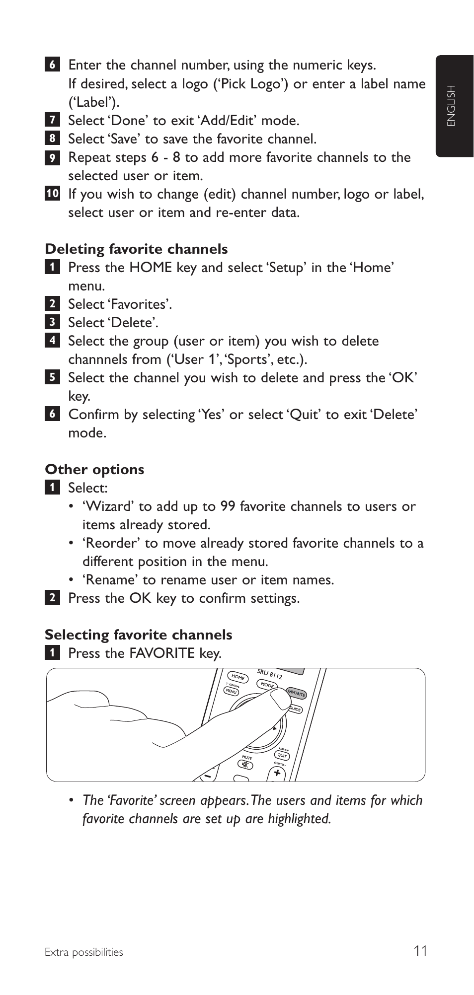 Philips SRU8112-27 User Manual | Page 11 / 22