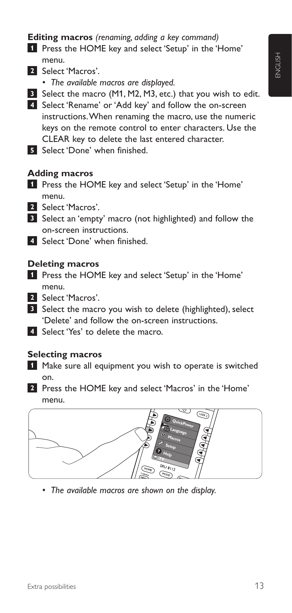 Philips SRU8112-27 User Manual | Page 13 / 22