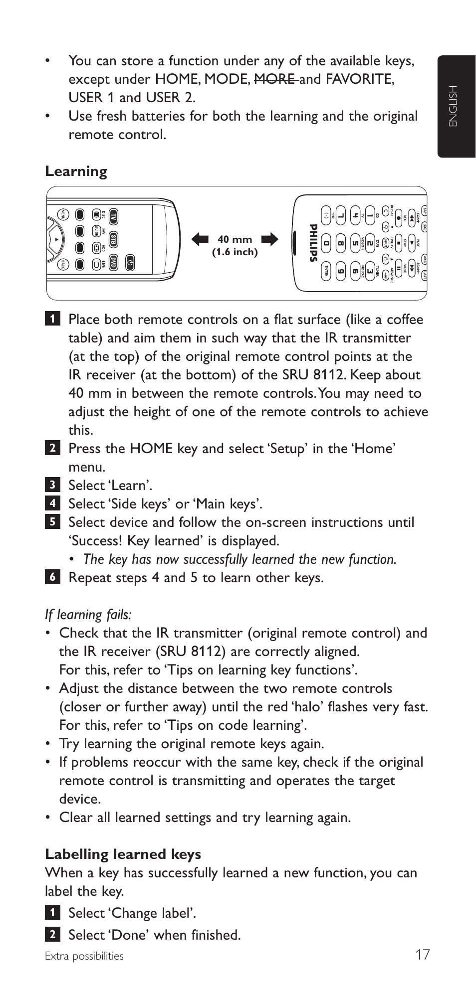 Philips SRU8112-27 User Manual | Page 17 / 22