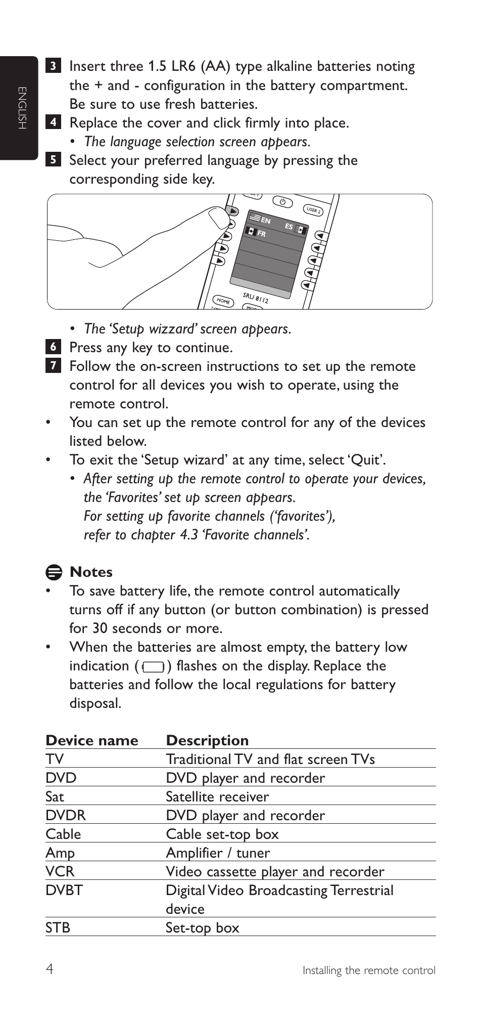 Philips SRU8112-27 User Manual | Page 4 / 22