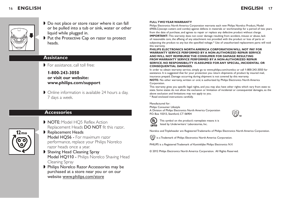 Philips 6900LC-41 User Manual | Page 9 / 9