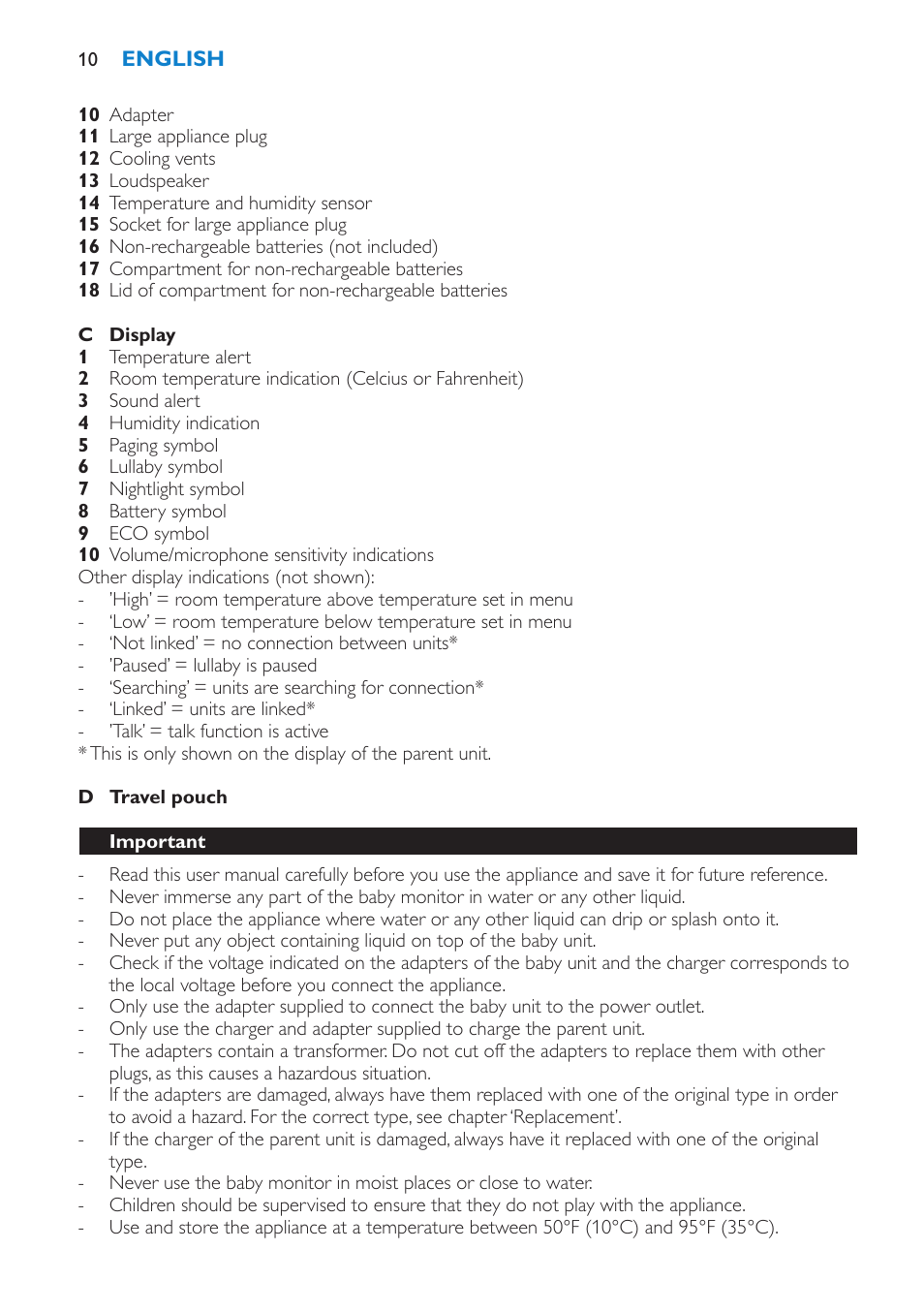 Philips SCD535-00 User Manual | Page 10 / 72