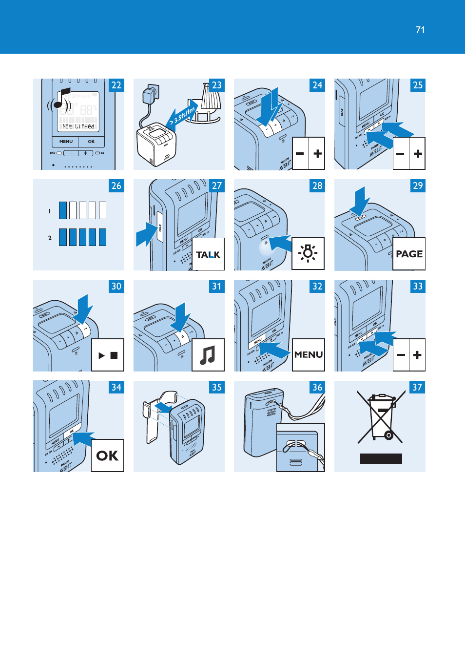 Philips SCD535-00 User Manual | Page 71 / 72