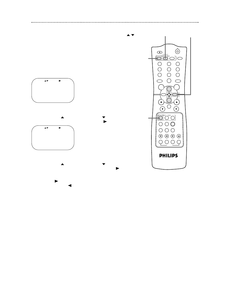 14 automatic channel setup (cont’d) | Philips VR674CAT99 User Manual | Page 14 / 64