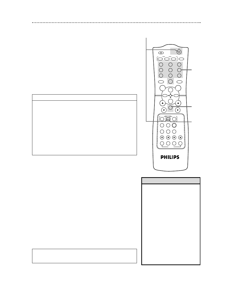 Setting the remote to operate a tv 21 | Philips VR674CAT99 User Manual | Page 21 / 64