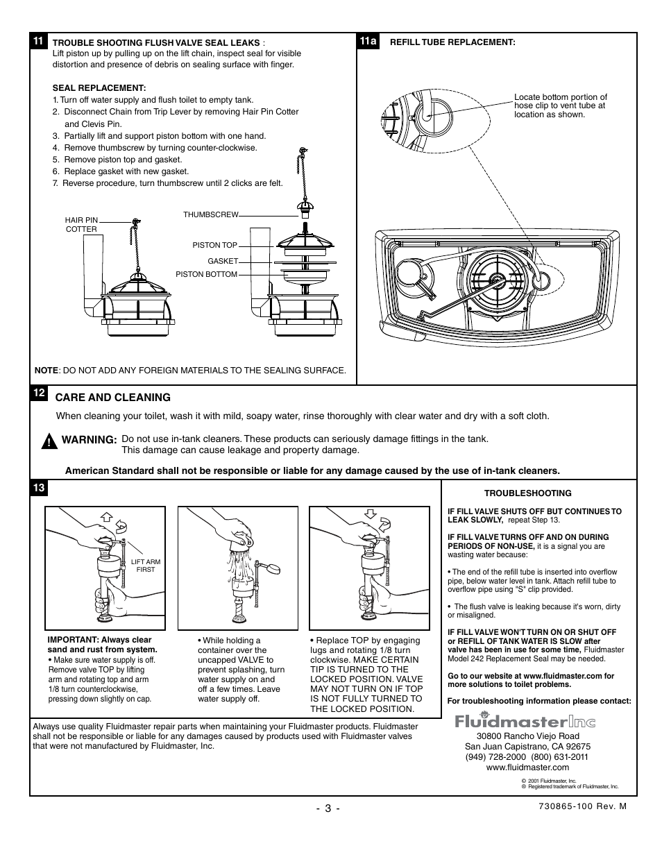 American Standard CHAMPION 4 2004 User Manual | Page 3 / 4