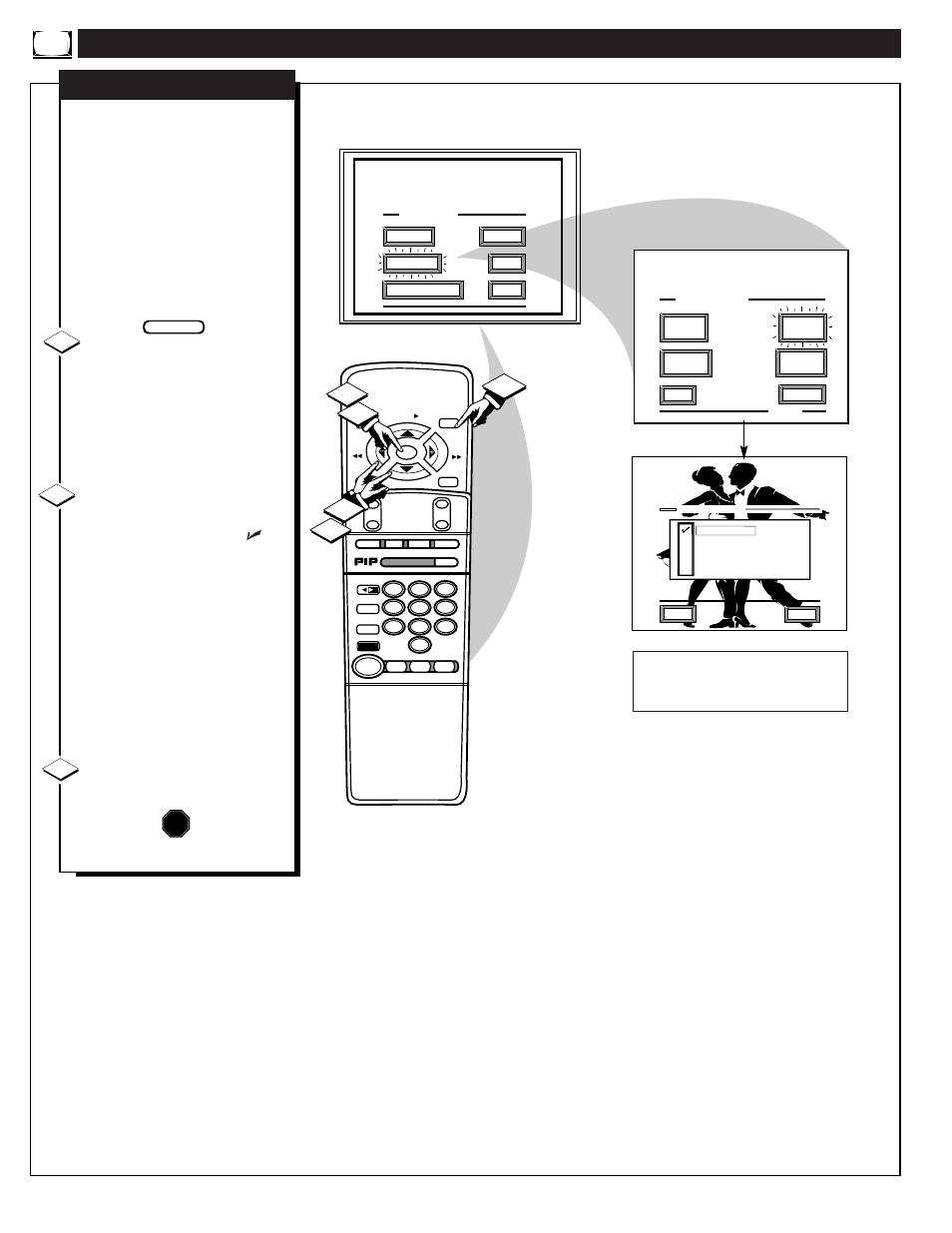 Eature, Ontrols, Continued | Philips 8P6054C User Manual | Page 12 / 56