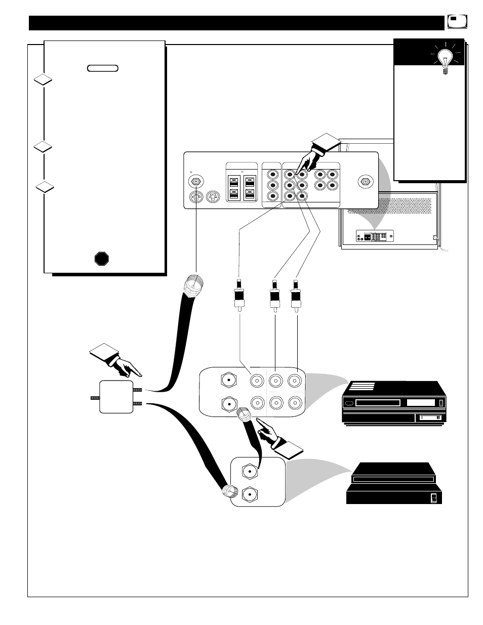 Pip c, Onnections | Philips 8P6054C User Manual | Page 47 / 56
