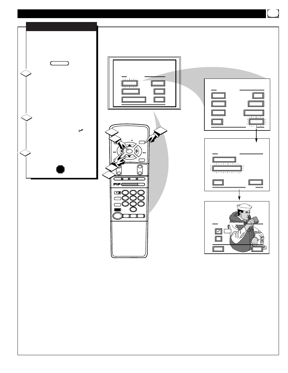 Icture, Ontrols, Continued | Philips 8P6054C User Manual | Page 9 / 56