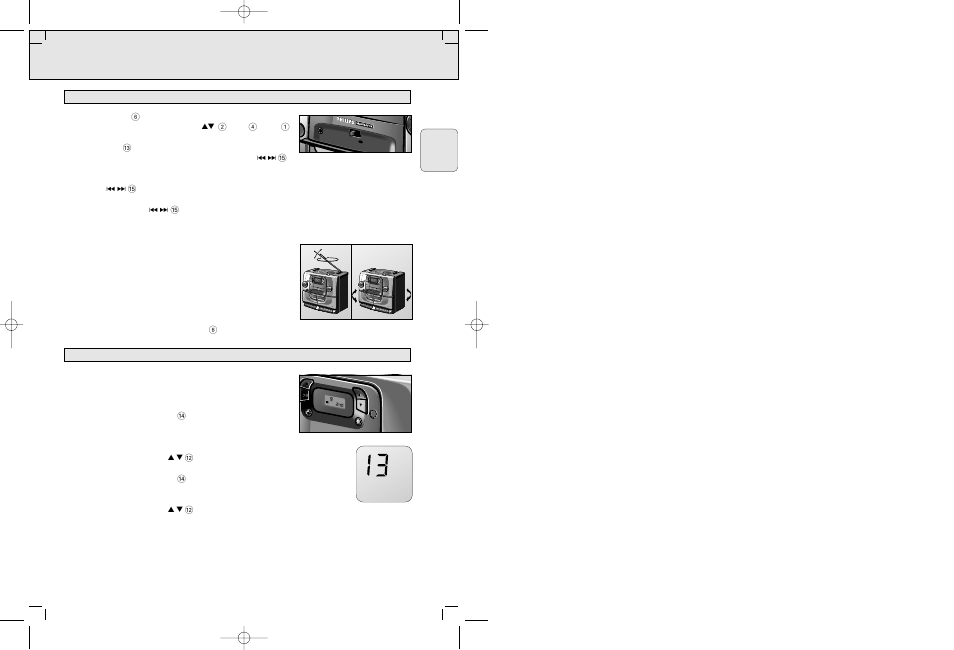 Philips AZ2725-17 User Manual | Page 23 / 43