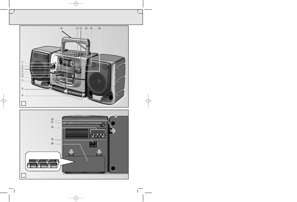 Philips AZ2725-17 User Manual | Page 3 / 43