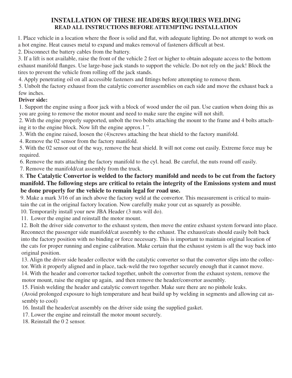 JBA 1400SJT User Manual | Page 3 / 5