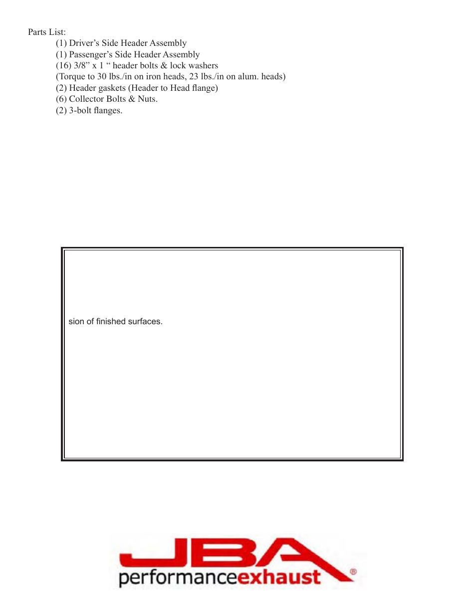 JBA 1615SJT User Manual | Page 4 / 5